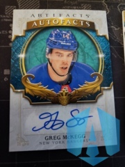 2020-21 Upper Deck Artifacts Auto Facts Greg McKegg #A-GM Auto